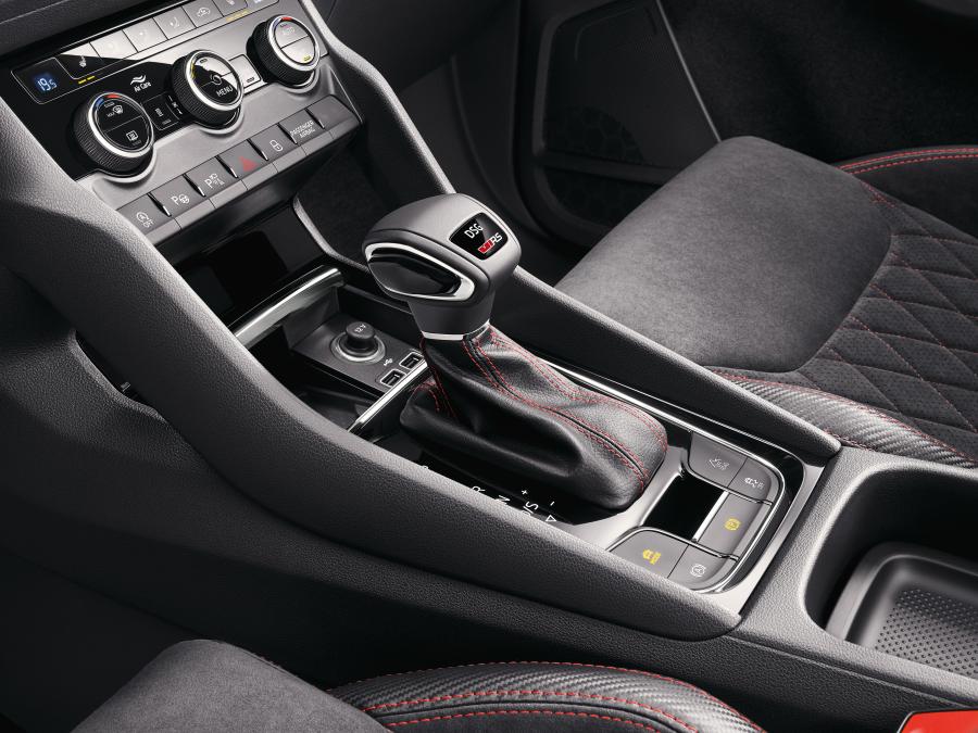 Детали интерьера Skoda Kodiaq RS 2019 года  (WW) (фото 41 из 159)